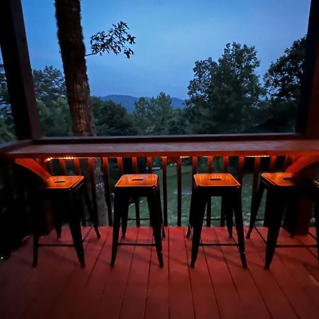 Mistletoe Cabin- Private Cabin W Views, Hottub, Pet Friendly Murphy Εξωτερικό φωτογραφία