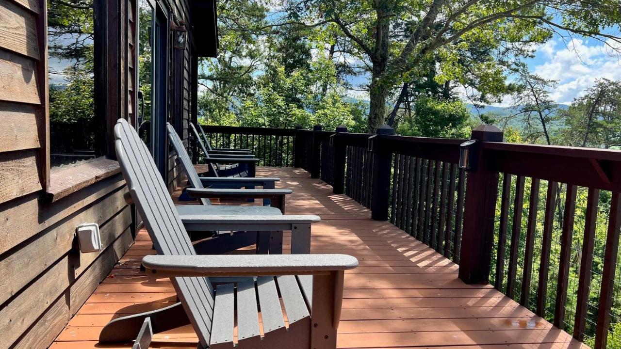 Mistletoe Cabin- Private Cabin W Views, Hottub, Pet Friendly Murphy Εξωτερικό φωτογραφία