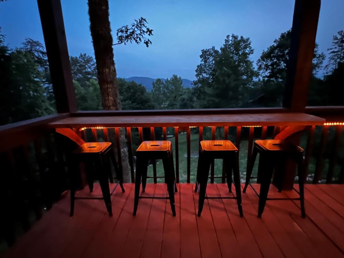 Mistletoe Cabin- Private Cabin W Views, Hottub, Pet Friendly Murphy Εξωτερικό φωτογραφία