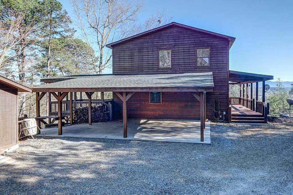 Mistletoe Cabin- Private Cabin W Views, Hottub, Pet Friendly Murphy Εξωτερικό φωτογραφία
