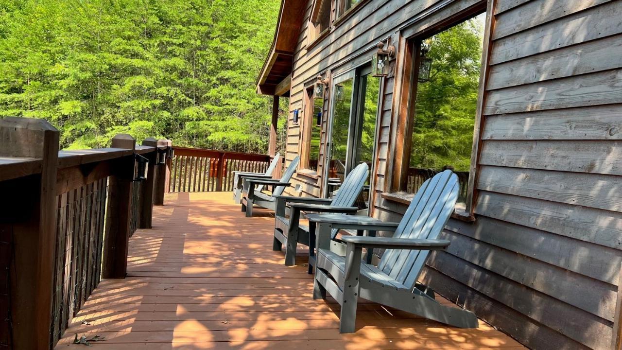 Mistletoe Cabin- Private Cabin W Views, Hottub, Pet Friendly Murphy Εξωτερικό φωτογραφία