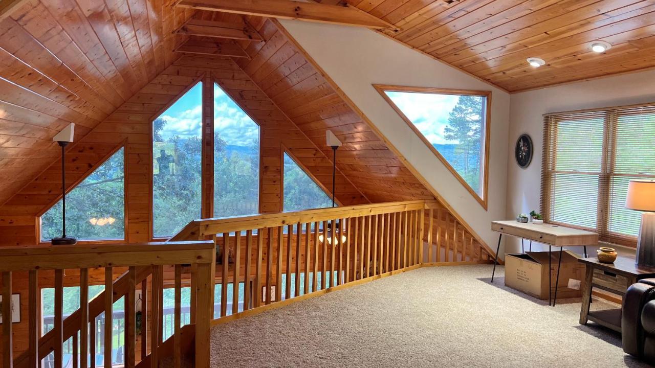 Mistletoe Cabin- Private Cabin W Views, Hottub, Pet Friendly Murphy Εξωτερικό φωτογραφία