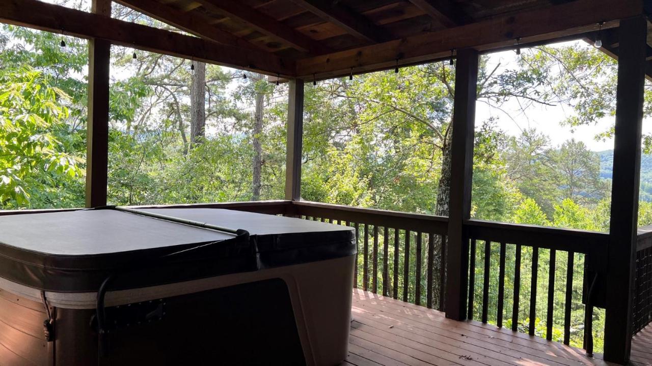 Mistletoe Cabin- Private Cabin W Views, Hottub, Pet Friendly Murphy Εξωτερικό φωτογραφία