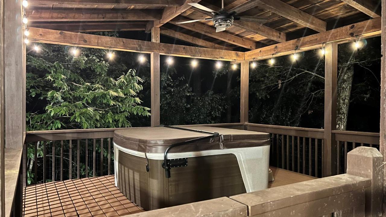 Mistletoe Cabin- Private Cabin W Views, Hottub, Pet Friendly Murphy Εξωτερικό φωτογραφία