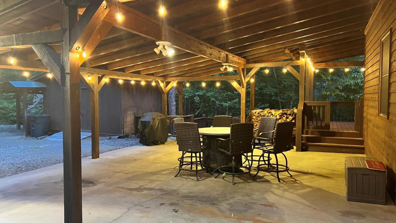 Mistletoe Cabin- Private Cabin W Views, Hottub, Pet Friendly Murphy Εξωτερικό φωτογραφία